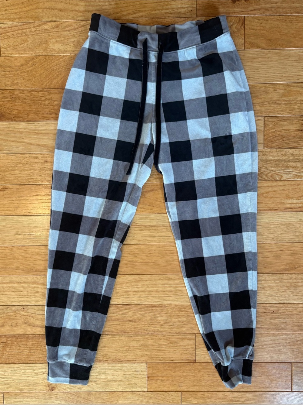 Cynthia Rowley Sleepwear Fleece PJ Pants  Women’s Sz Small Multicolor Checker